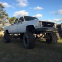 chevy 3500 Mud Truck 16&#034; Lift 44&#034; Bogger Tires