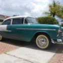 Chevy Bel Air 2 doors post, 84612 original miles, Inline 235, 3 speed