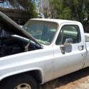 CHEVY C-10 SCOTTSDALE PICKUP 6.2 DIESEL FLEETSIDE BAREBONES BAD TRANNY