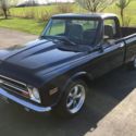Chevy C10 1971 Short Bed Indigo Blue with 1968 Front Clip