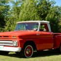 Chevy C10 step-side short bed manual floor mounted 3-speed, 6 cylinder 250cid