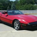 Chevy Corvette convertible automatic, 1987, C 4, RED, Chrom ZR1 Wheels,Black Top