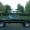 Chevy crew cab 1 ton 4x4 pick up truck 3500