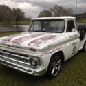 Chevy Custom Stepside pickup truck vintage garage shop look Sweet show truck