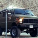 CHEVY G-30 EQUAL-HEAVY DUTY-MOVIE PROP-COMMUNICATIONS MOD.-1986 1987 1988 1989
