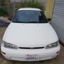 Chevy Geo 4 door EV Prizm White 1994 Fully Electric EV US Electricar, Historic