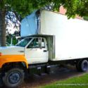 Chevy KODIAK LOPRO Box Truck MOVING 8&#039;x14&#039; Cargo UHaul Ramp CAT DIESEL Automatic