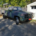 chevy m1008 4x4 army truck k30 cucv