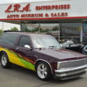 CHEVY S-10 BLAZER CUSTOM LOOKS,RUNS AND DRIVES PERFECT NO RESERVE V-8 AUTO 350