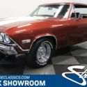 Chevy Super Sport BBC V8 Auto Classic Vintage Collector Black Maroon Red Clone M