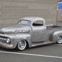 CHOP TOP LOWERED CHEVY 350 V8 AT PS RAT HOT ROD CUSTOM PICKUP TRUCK 48 49 52 VTG