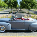 CHOPPED CONVERTIBLE FLATHEAD V8 EARLY CUSTOM chop top hot rod rat scta trog vtg