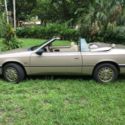 Chrysler Le Baron LX. Original Classic. Low miles.