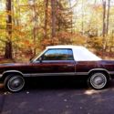 Chrysler LeBaron Convertible Mark Cross Medallion Edition 1982 convertible
