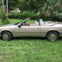 Chrysler LeBaron LX convertible