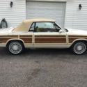 Chrysler Lebaron Town and Country convertible
