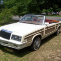 CHRYSLER LEBARON TOWN & COUNTRY CONVERTIBLE 1984
