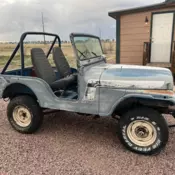 CJ5 Factory V8 T-18 4 speed running driving project