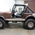 CJ7 V8 3 Speed Trans Custom Leather