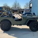 Classic 1948 Jeep Willys Running Driving