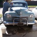 Classic 1948 Plymouth Deluxe Coupe - Blue