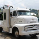 Classic 1955 Ford COE with sleeper