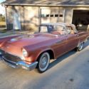 CLASSIC 1957 FORD THUNDERBIRD SOFT TOP CONVERTIBLE BRONZE EXCELLENT CONDITION