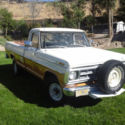 Classic 1971 Ford F-100 Custom &quot;High Boy&quot; Older Brother Era Correct