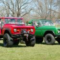 Classic 1973 Ford Bronco Everyday Driver Vintage Red Topless