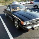 Classic 1978 Mercedes Benz 450SL Roadster Convertible Garage Kept Chrome Wheels