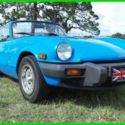 Classic 1980 Triumph Spitfire Convertible 4-Speed Manul 1500cc 4-Clyinder Engine