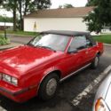 CLASSIC-1985 CHEVY CAVALIER CONVERTABLE-GREAT SHAPE-ORIGINAL MILES