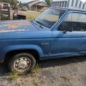 Classic 1985 Ford Ranger Blue 4 Cylinder Manual Transmission