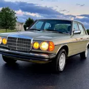 Classic 1985 Mercedes-Benz Turbo Diesel Executive 123 German long body