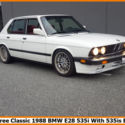 CLASSIC 1988 BMW 535I! 99.9% RUST-FREE CALIFORNIA E28 WITH 535IS EXTRAS!