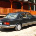 Classic 1988 Mercedes-Benz 420 SEL w126 Chassis Charcoal Gray