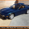 CLASSIC 1993 MAZDA RX7 TWIN TURBO! TWO-OWNER ALL ORIGINAL CALIF. CAR 53K MILES!