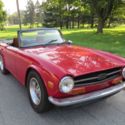 Classic British 1973 TR6 Matching numbers, original survivor: Overdrive Petronix