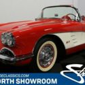 Classic C1 Vette, Numbers Matching, 283 V8, 4 Speed Manual, Soft Top, Red