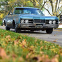 Classic car 1967 Oldsmobile Delmont 88 with rocket engine all original