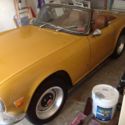 CLASSIC CAR TRIUMPH 1972 TR6 36651 MILES STORED 35 YEARS ORG PAINT BARN FIND