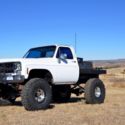 Classic Chevy Rock Monster Flatbed, 1 tons, SM465, NP241, 41.5 Pitbull Rockers
