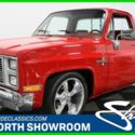 classic chevy truck 350 v8 auto red restored 1988 Cheyenne Used Automatic