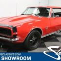 Classic Collector Vintage Camero BBC Rally Sport Muscle Red Black Stick