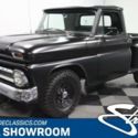 Classic Collector Vintage Chevy C-10 Step Side Small Block SBC Flat Black Hot Ro