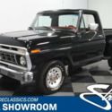 Classic Collector Vintage Muscle Truck F100 F150 F-150 Red Black Stepside Custom