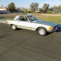 Classic German Luxury Convertible, Rust free California rare silver green 861