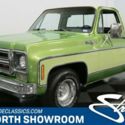 Classic GMC Pick-up, Long bed, Green, 350 V8, Auto, Cold A/C