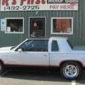 Classic Hurst style. Milage is T.M.U. (rebuilt motor with less than 1,000 miles)