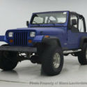 Classic Jeep Wrangler 4X4 5-Speed Low Miles Clean Carfax Custom Wheels Florida